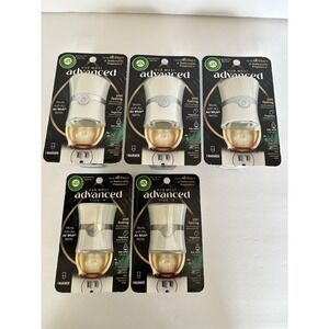 Lot 5 Air Wick Advanced Plug in Scented Oil Air Freshener Essential Oils Warmer